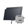 Load image into Gallery viewer, EcoFlow STREAM Balcony Solar System STREAM Microinverter + 2 x 520 W Rigid Solar Panel / No brackets
