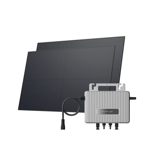 EcoFlow STREAM Balcony Solar System STREAM Microinverter + 2 x 450 W Rigid Solar Panel / No brackets