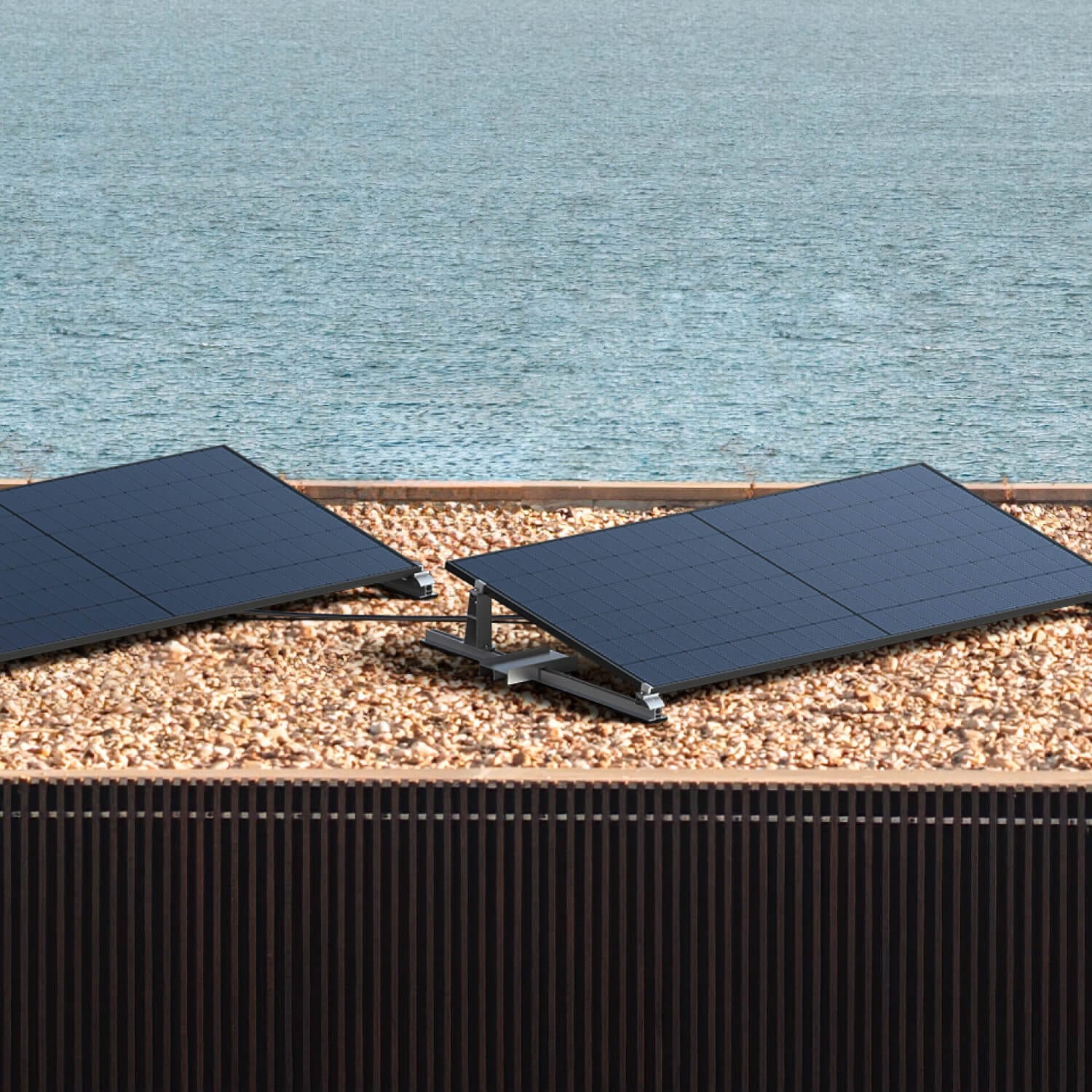 EcoFlow Bracket - Lattice Balcony - EcoFlow