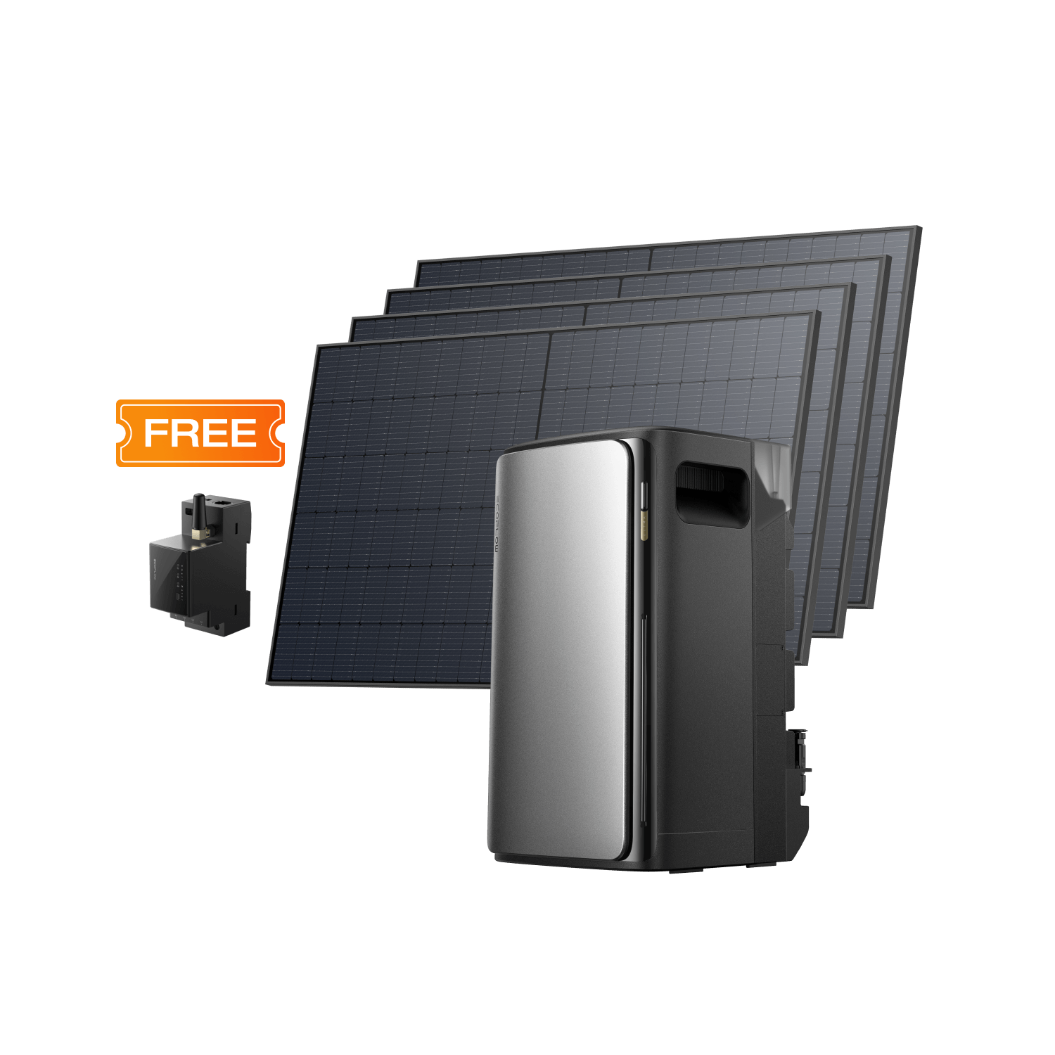EcoFlow STREAM Series Plug & Play Solar Plant EcoFlow STREAM Ultra Set (2080 Wp)