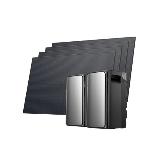 EcoFlow STREAM Series Plug & Play Solar Plant STREAM Basic System Set (3.84 kWh + 2080 Wp)