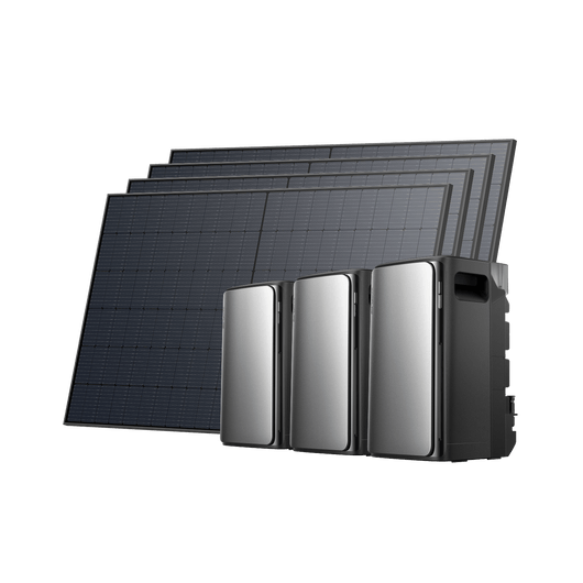 EcoFlow STREAM Ultra/Pro/Max STREAM Ultra / 2 × STREAM AC Pro + 4 × 520W Rigid Solar Panel