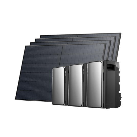 EcoFlow STREAM Ultra/Pro/Max STREAM Ultra / 2 × STREAM AC Pro + 4 × 520W Rigid Solar Panel