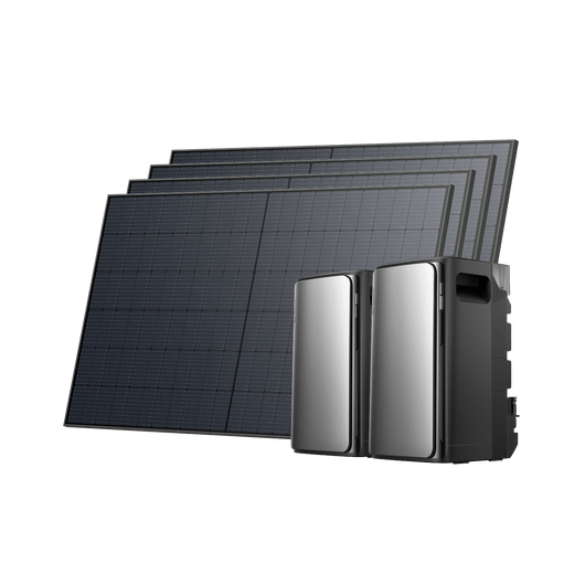 EcoFlow STREAM Ultra/Pro/Max STREAM Ultra / STREAM AC Pro + 4 × 520W Rigid Solar Panel