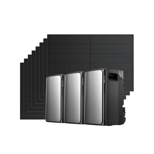 EcoFlow STREAM Ultra/Pro/Max STREAM Ultra / 2 x STREAM Max+ 8 × 400W Rigid Solar Panel