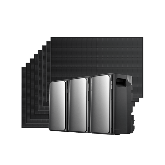 EcoFlow STREAM Ultra/Pro/Max STREAM Ultra / 2 x STREAM Max+ 8 × 400W Rigid Solar Panel