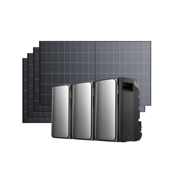 EcoFlow STREAM Ultra/Pro/Max STREAM Ultra / 2 x STREAM Max+ 4 × 500W Rigid Solar Panel