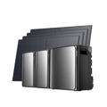 Load image into Gallery viewer, EcoFlow STREAM Ultra X STREAM Ultra X / 2 × STREAM AC Pro (with 2 × FREE Parallel Cable) + 4 × 520W Bifacial Solar Panel
