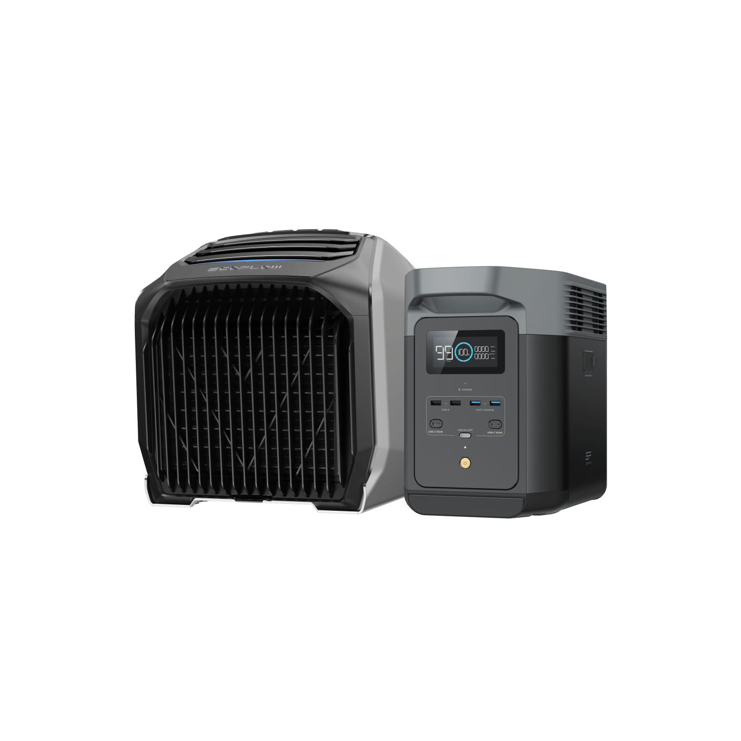 EcoFlow WAVE 2 Portable Air Conditioner WAVE 2 + DELTA 2