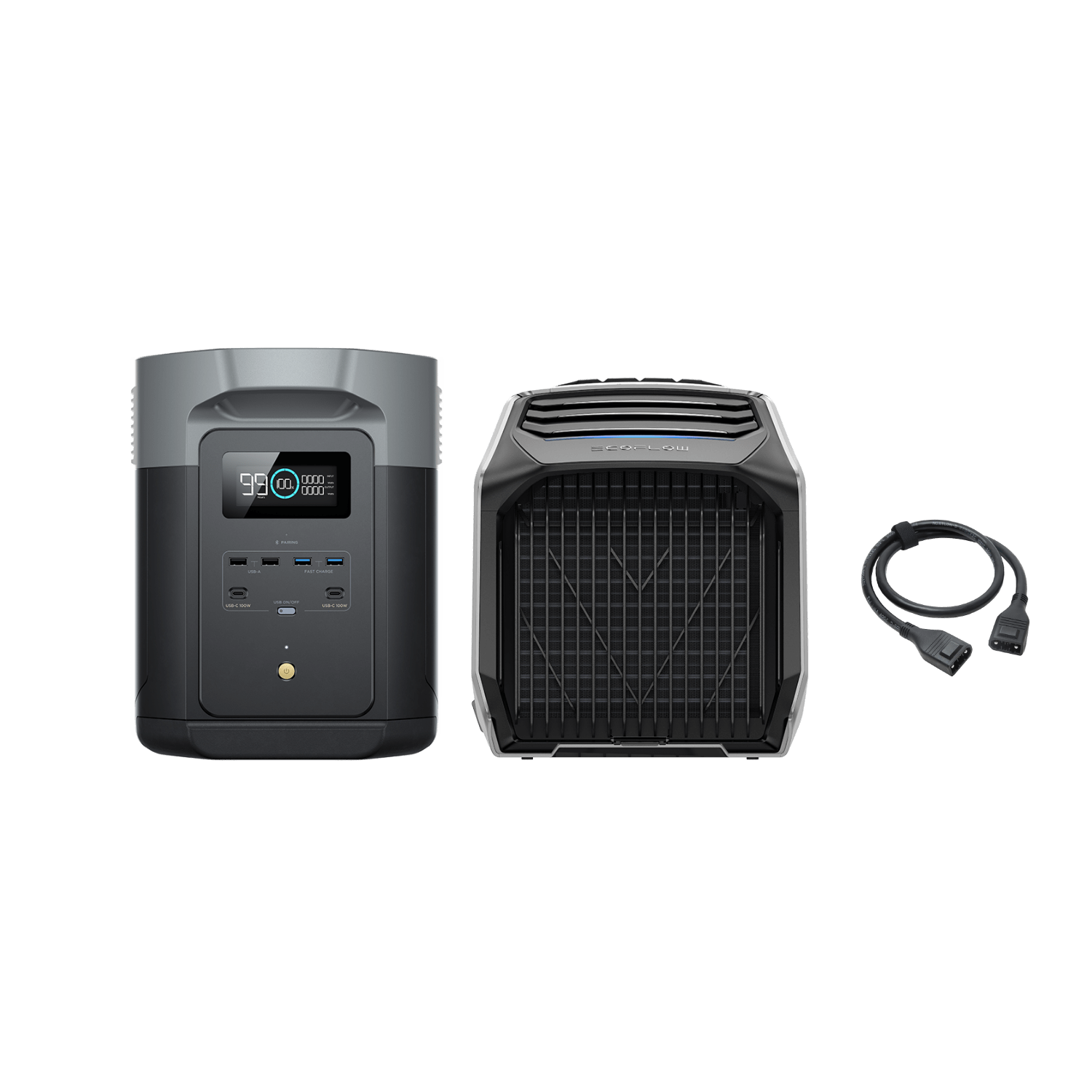 EcoFlow WAVE 2 Portable Air Conditioner WAVE 2 + DELTA 2 Max