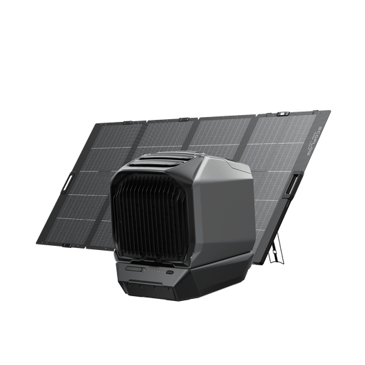 EcoFlow WAVE 3 Portable Air Conditioner WAVE 3 + WAVE 3 Add-on Battery + 400W Portable Solar Panel