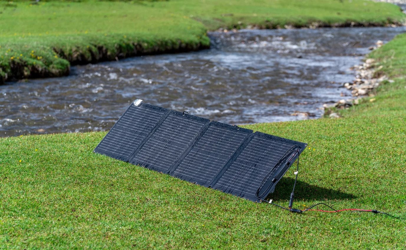 Ecoflow 110W Portable Solar Panel 4 Pc 110w 1 ecoflow kenya official online store monocrystalline silicon 4kg in weight 2 years warranty lightweight and portable self-supporting one-piece folding design