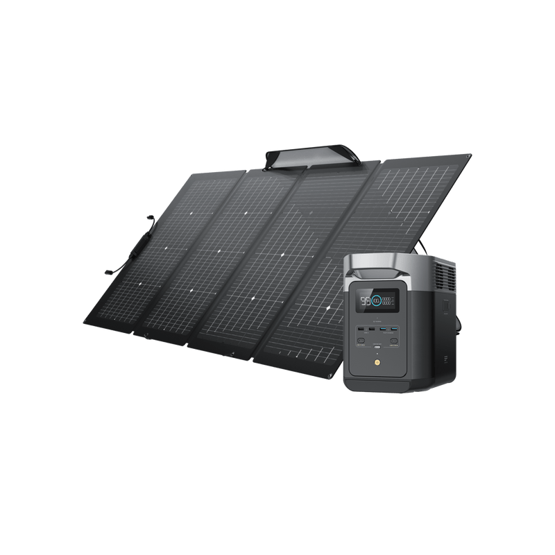 Load image into Gallery viewer, EcoFlow DELTA 2 + 220W Portable Solar Panel
