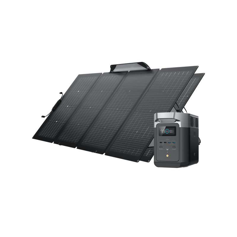 Load image into Gallery viewer, EcoFlow DELTA 2 + 220W Portable Solar Panel
