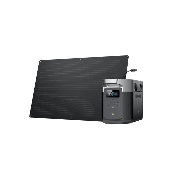 EcoFlow DELTA Max + 100W Flexible Solar Panel