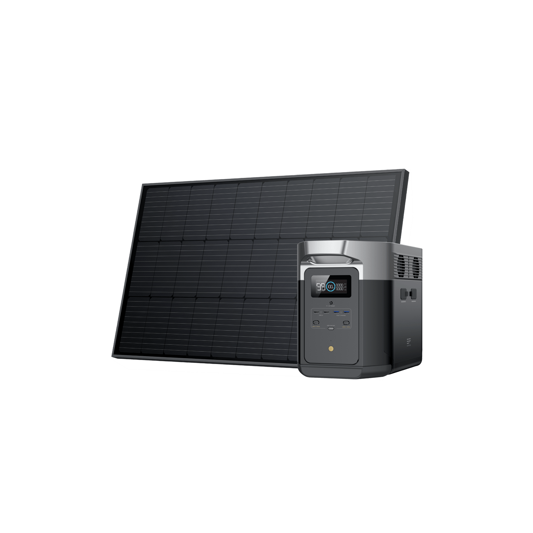 EcoFlow DELTA Max Solar Generator (Rigid PV100W) EcoFlow Europe