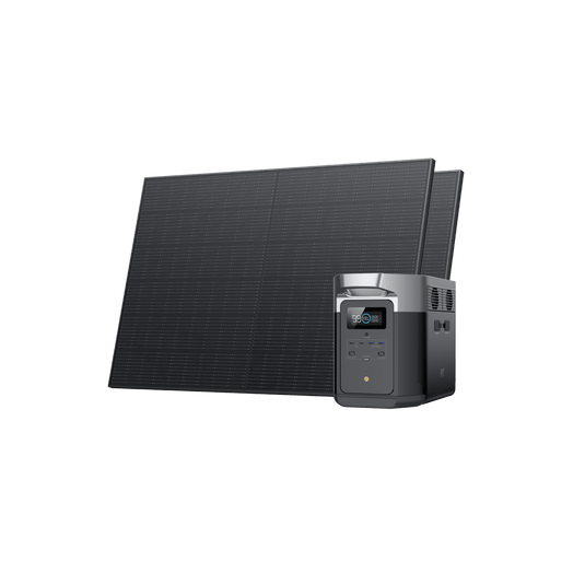 EcoFlow DELTA Max + 2*400W Rigid Solar Panel