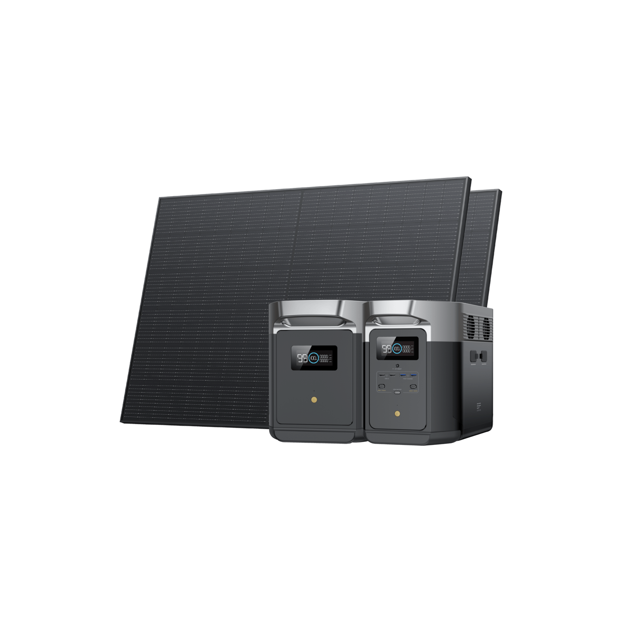 EcoFlow DELTA Max + 2*400W Rigid Solar Panel