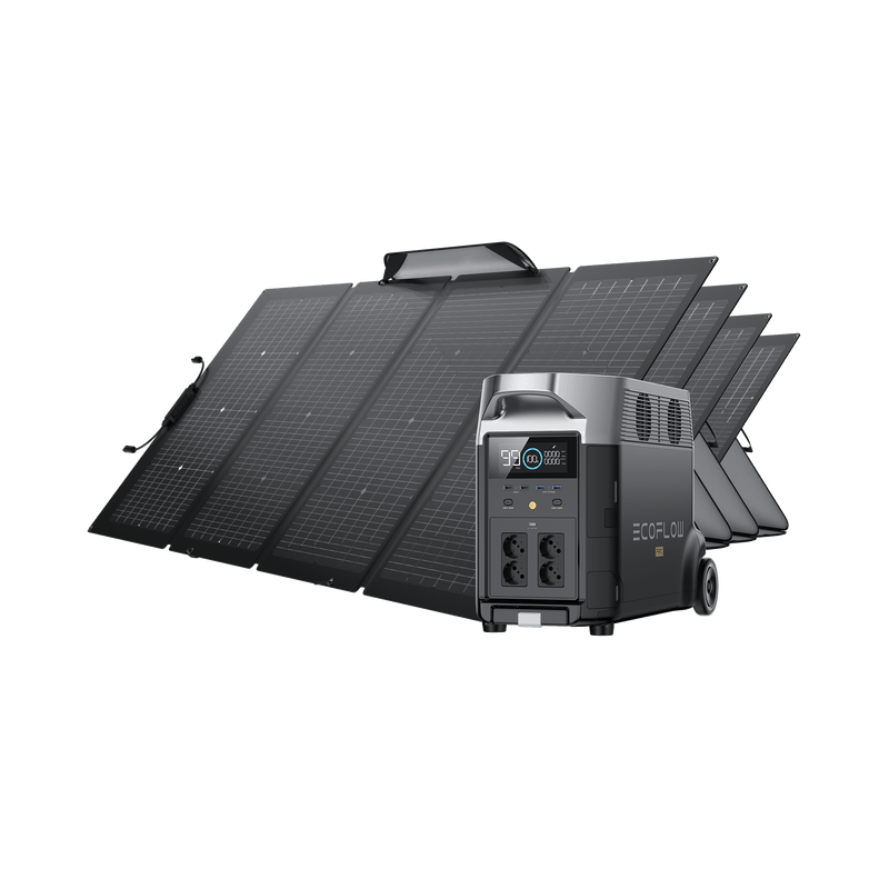Load image into Gallery viewer, EcoFlow DELTA Pro + 220W Portable Solar Panel

