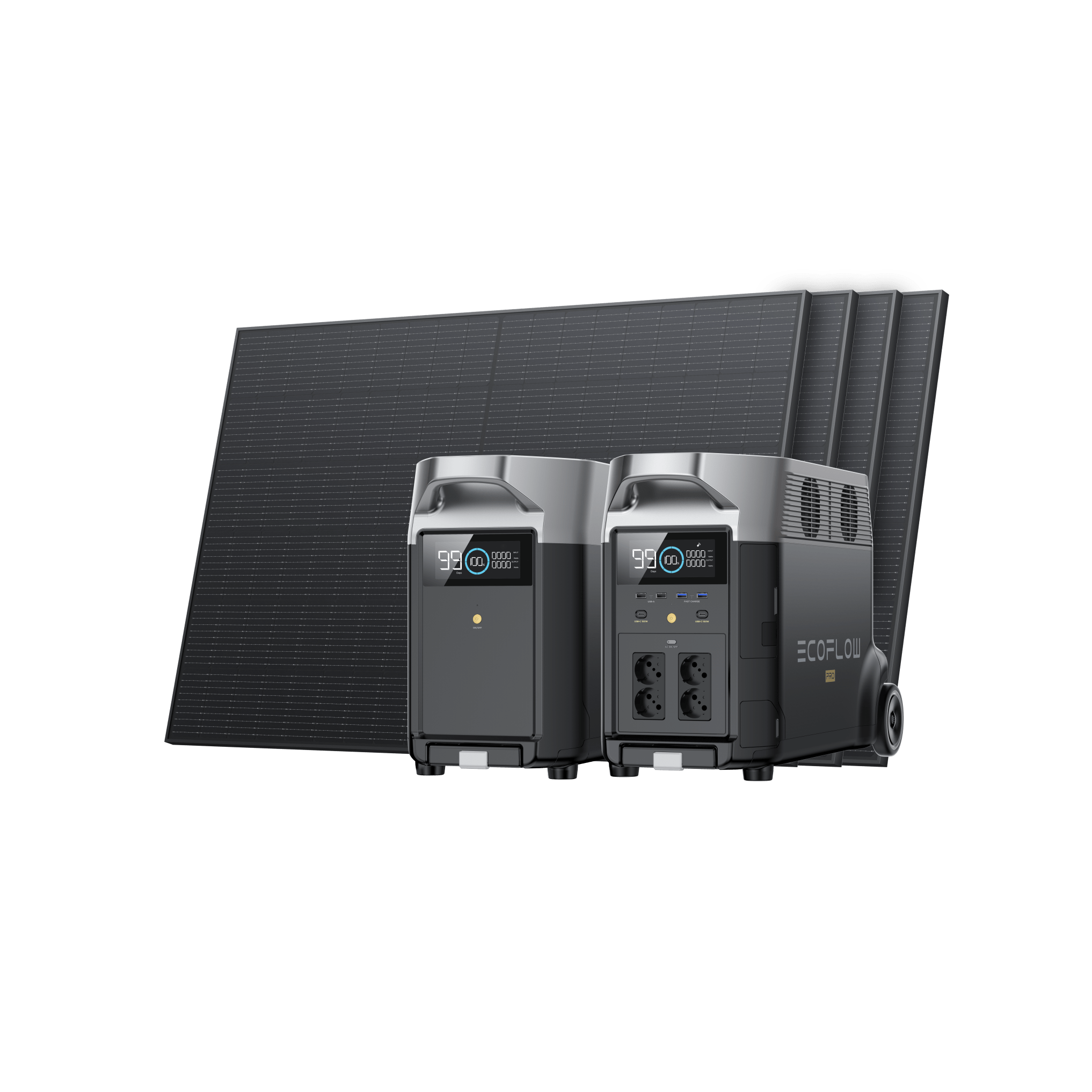 EcoFlow DELTA Pro + 400W Rigid Solar Panel