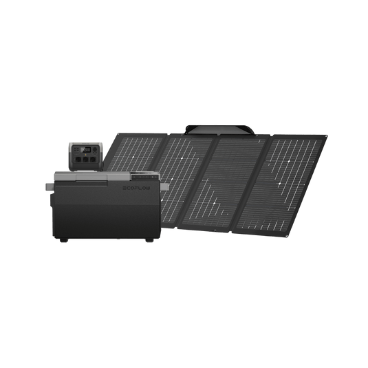 EcoFlow GLACIER + Portable Power Stations GLACIER + RIVER 2 Pro + 220W Solar Panel