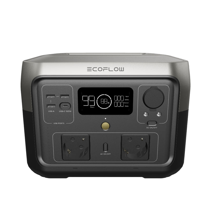 Load 3D model into Gallery viewer, EcoFlow RIVER 2 Max Portable Power Station
